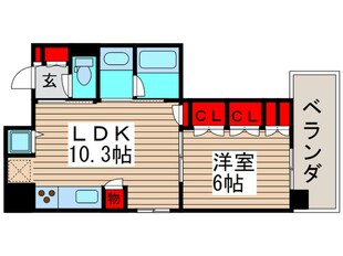 パ－クアクシス西船橋本郷町の物件間取画像